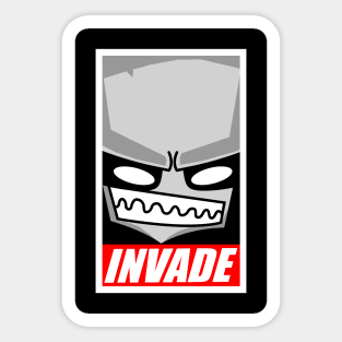 Invade! Sticker